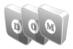 Dom silver logo