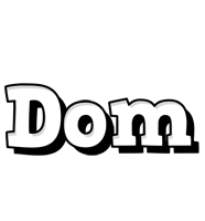 Dom snowing logo
