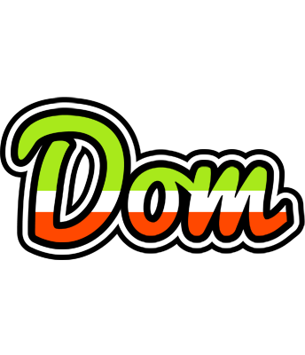 Dom superfun logo