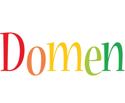 Domen birthday logo
