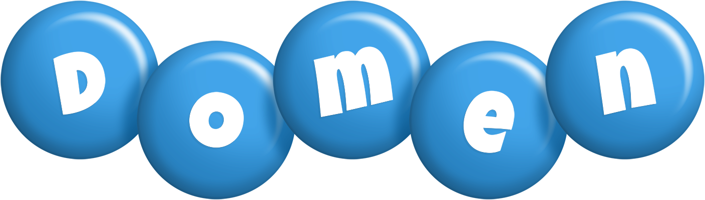 Domen candy-blue logo