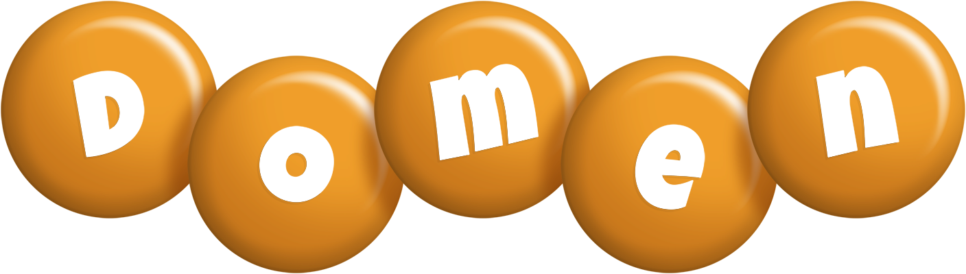 Domen candy-orange logo