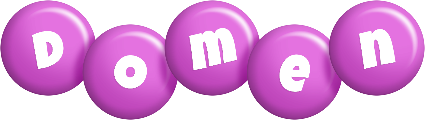 Domen candy-purple logo