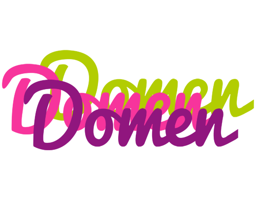 Domen flowers logo