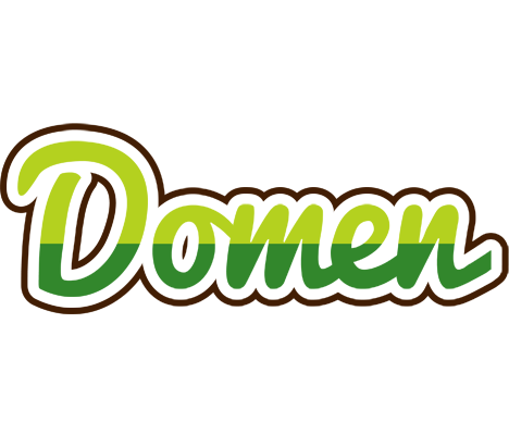 Domen golfing logo