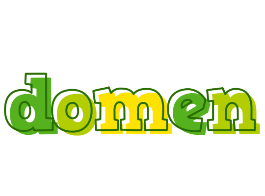 Domen juice logo