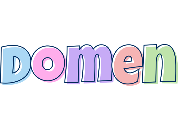 Domen pastel logo