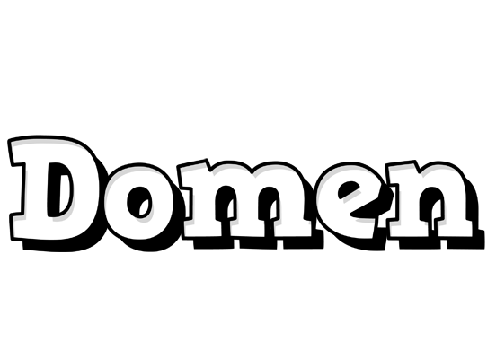 Domen snowing logo