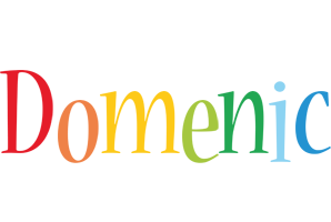 Domenic birthday logo