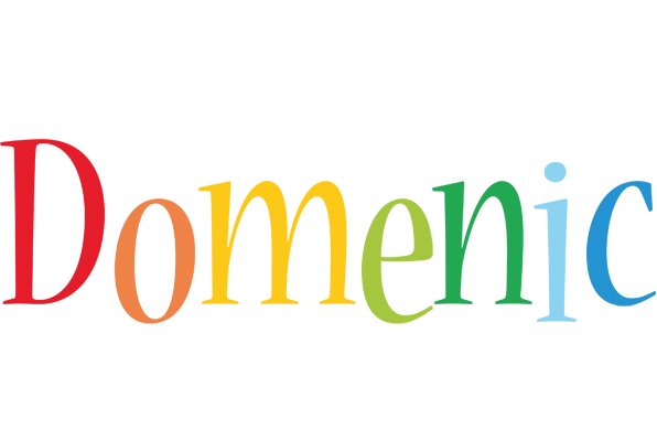 Domenic birthday logo