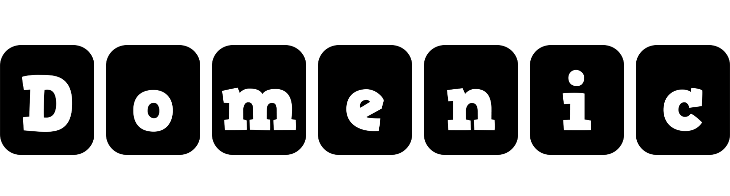 Domenic box logo