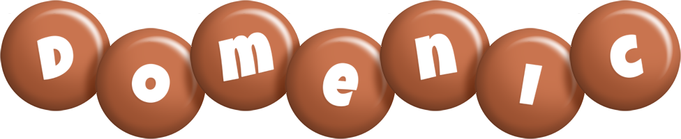 Domenic candy-brown logo