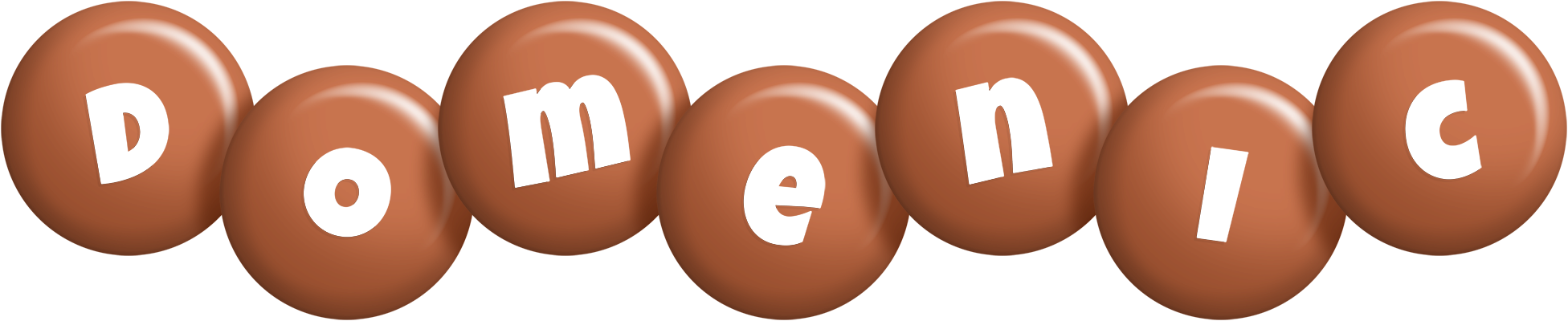 Domenic candy-brown logo