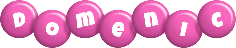 Domenic candy-pink logo