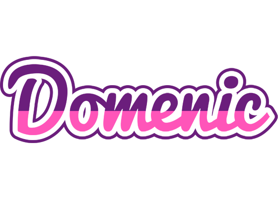 Domenic cheerful logo