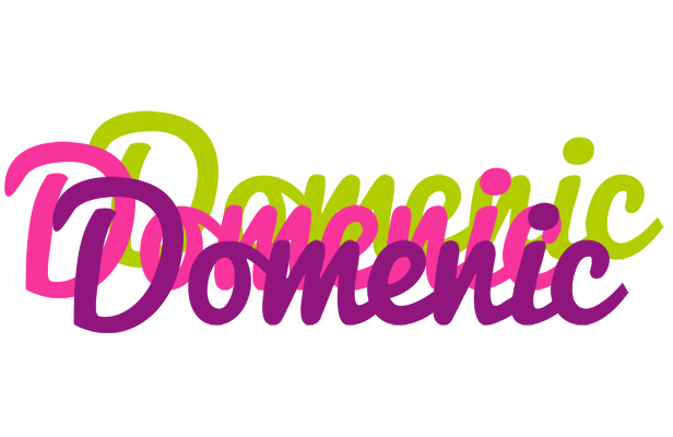 Domenic flowers logo