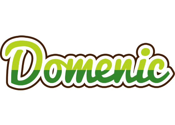Domenic golfing logo