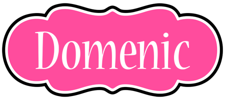 Domenic invitation logo