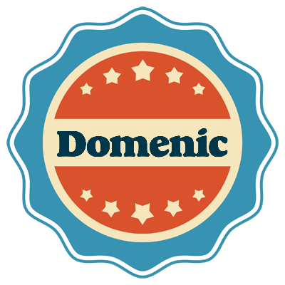 Domenic labels logo