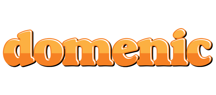 Domenic orange logo