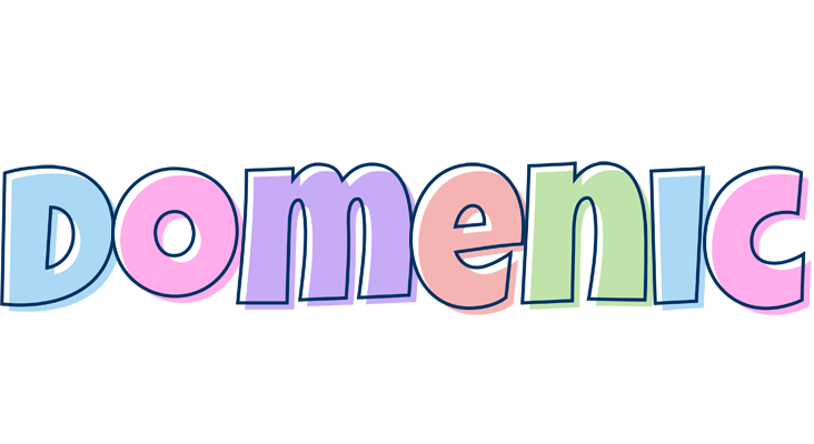 Domenic pastel logo