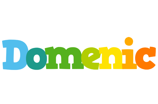 Domenic rainbows logo
