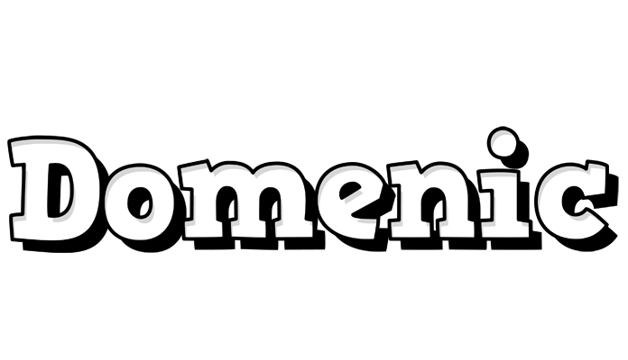Domenic snowing logo