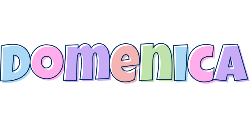 Domenica pastel logo