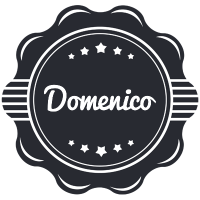 Domenico badge logo