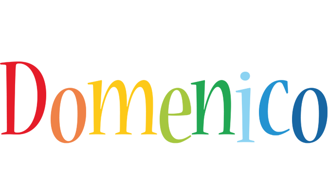 Domenico birthday logo