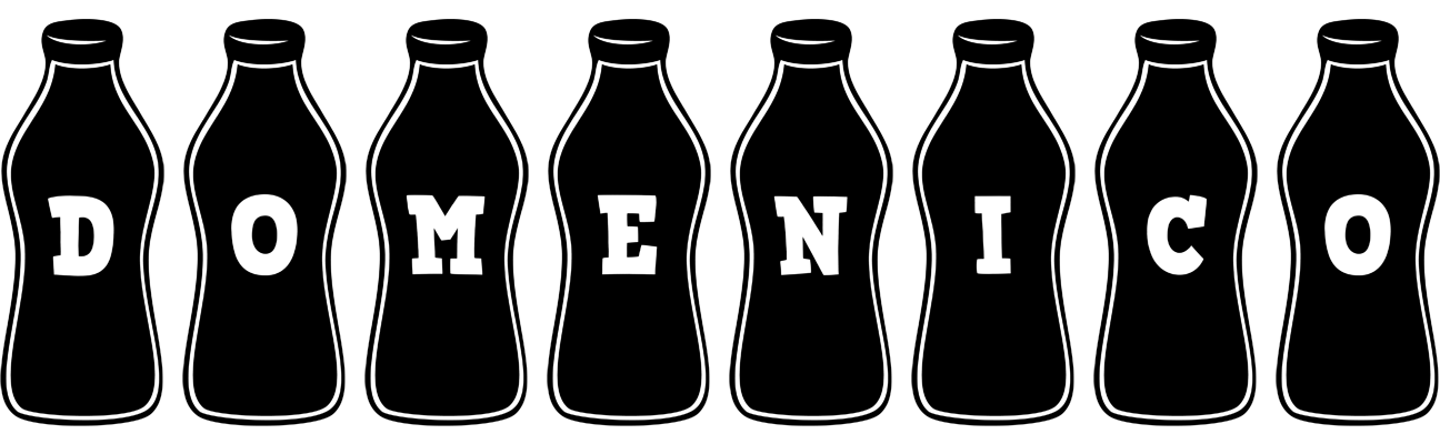 Domenico bottle logo