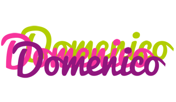 Domenico flowers logo