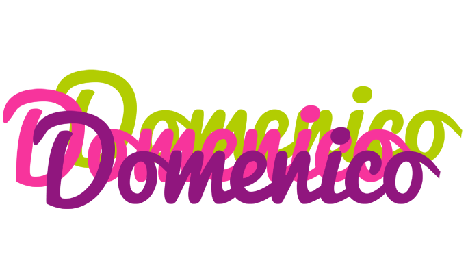Domenico flowers logo