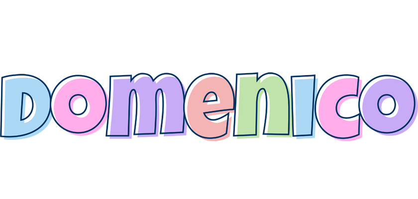 Domenico pastel logo