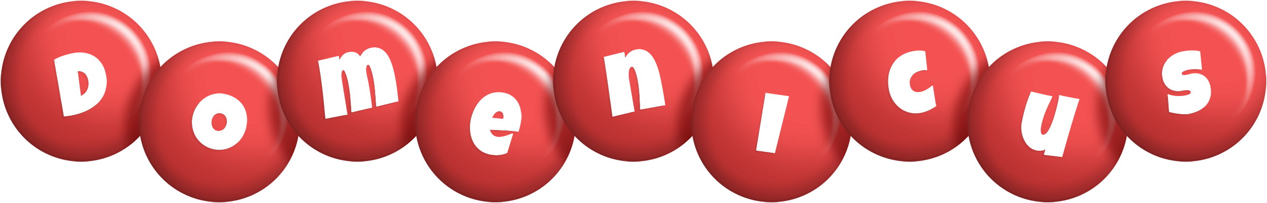 Domenicus candy-red logo
