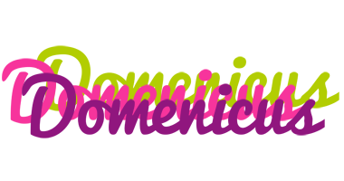 Domenicus flowers logo