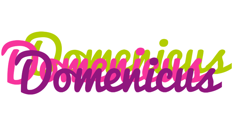 Domenicus flowers logo