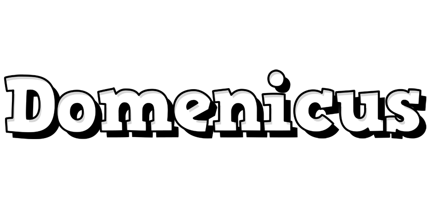 Domenicus snowing logo