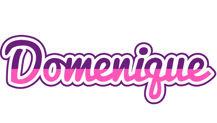 Domenique cheerful logo