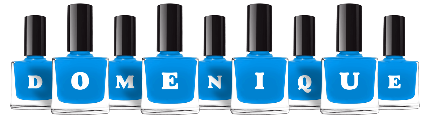 Domenique glossy logo