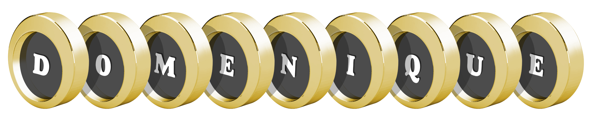Domenique gold logo