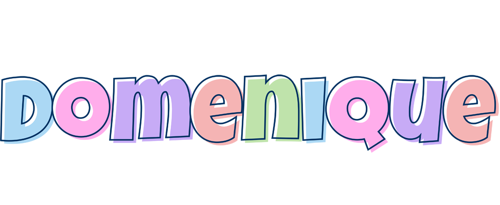 Domenique pastel logo