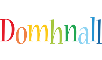 Domhnall birthday logo