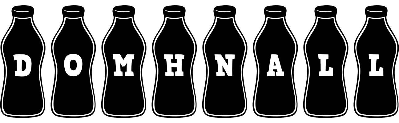 Domhnall bottle logo