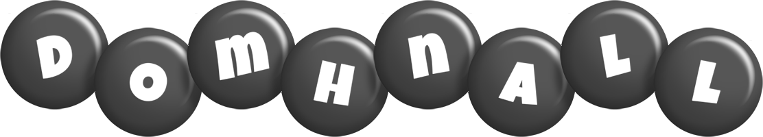 Domhnall candy-black logo