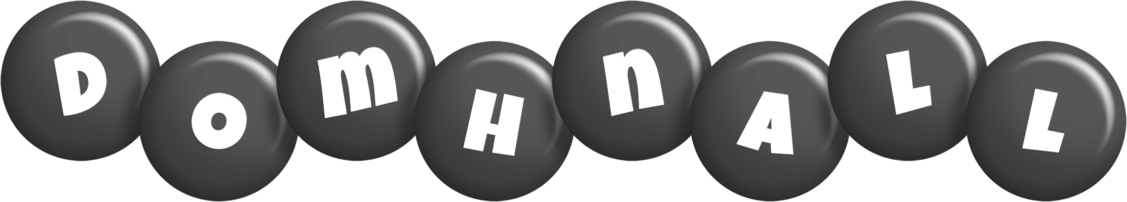 Domhnall candy-black logo
