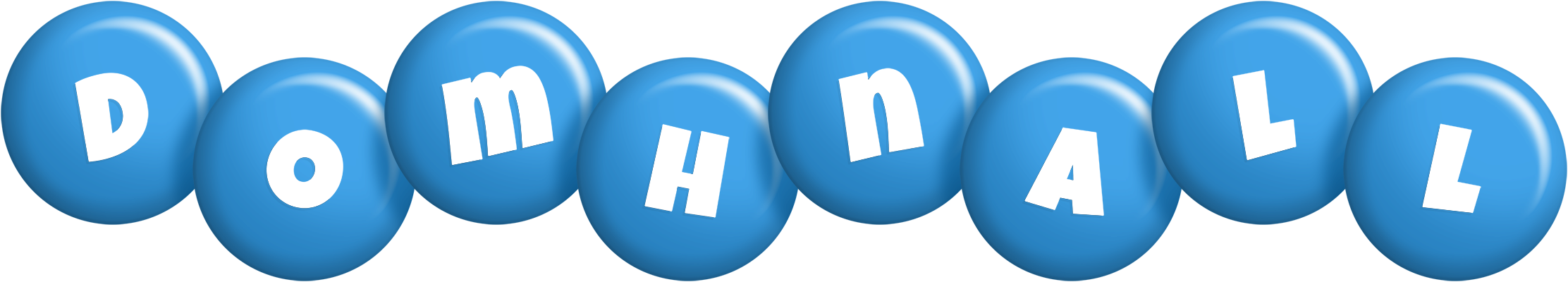 Domhnall candy-blue logo