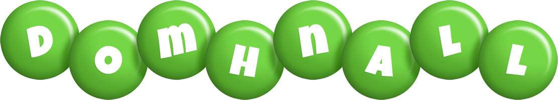 Domhnall candy-green logo