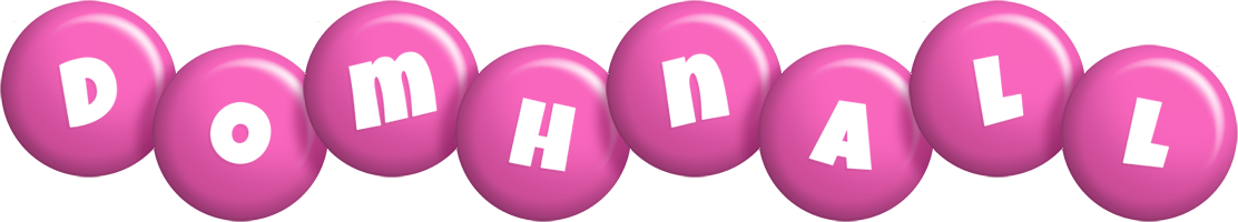 Domhnall candy-pink logo