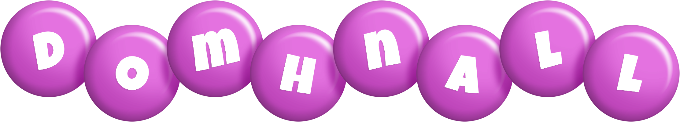 Domhnall candy-purple logo